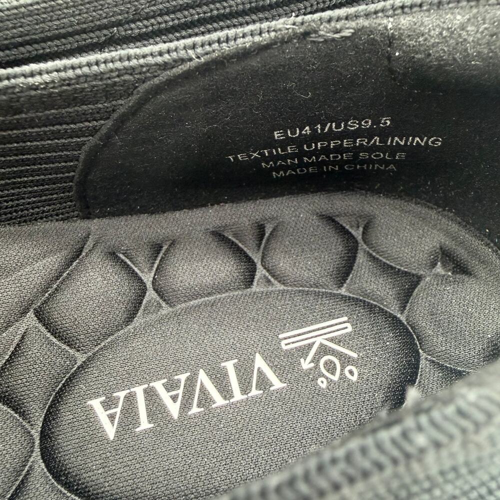 Vivaia Samantha Walker Water Repellent Comfort Elegant Casual Black Loafers 9.5 - Picture 7 of 10